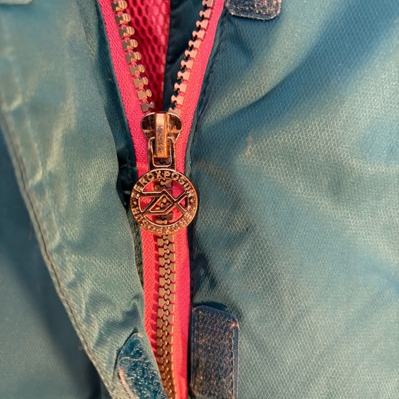 ZeroXposur Teal and Pink Puffer Jacket - Picture 7 of 9
